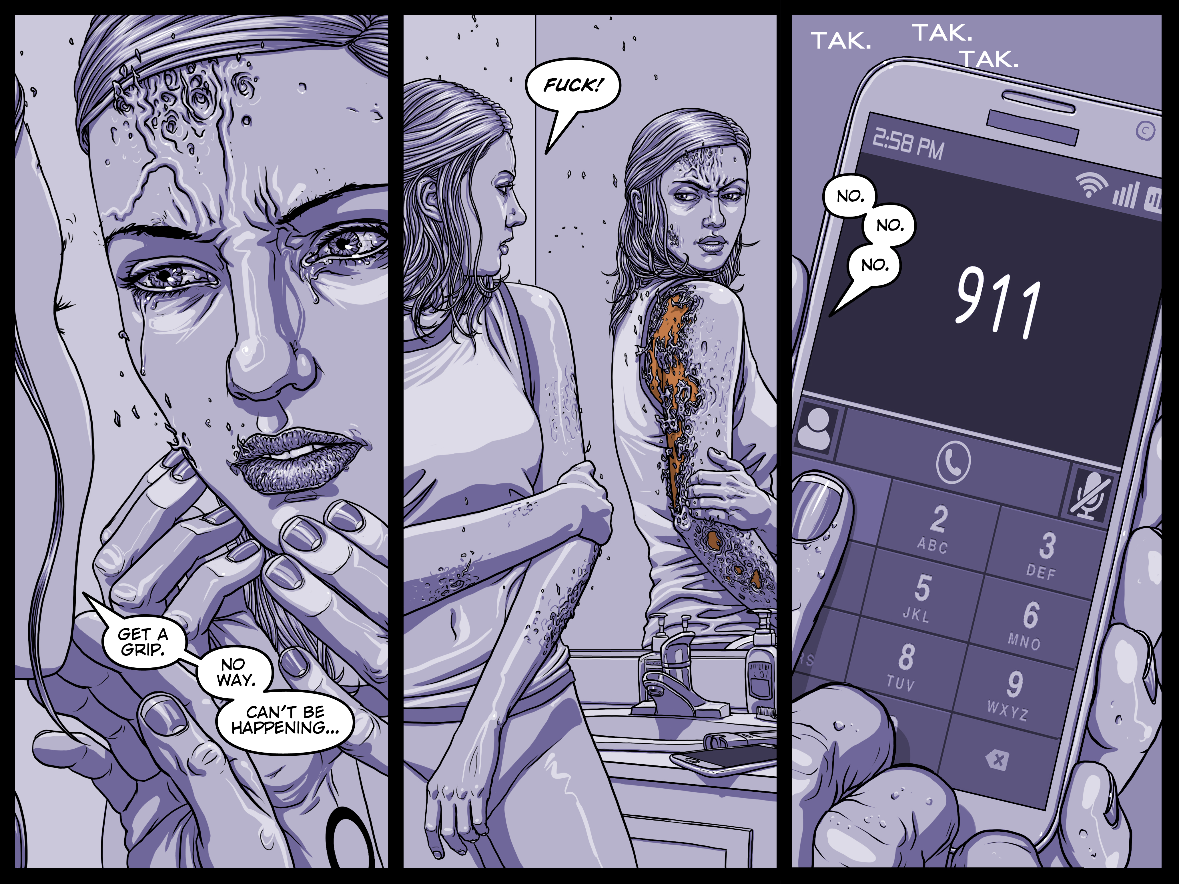 Read online False Positive comic -  Issue #6 - 34
