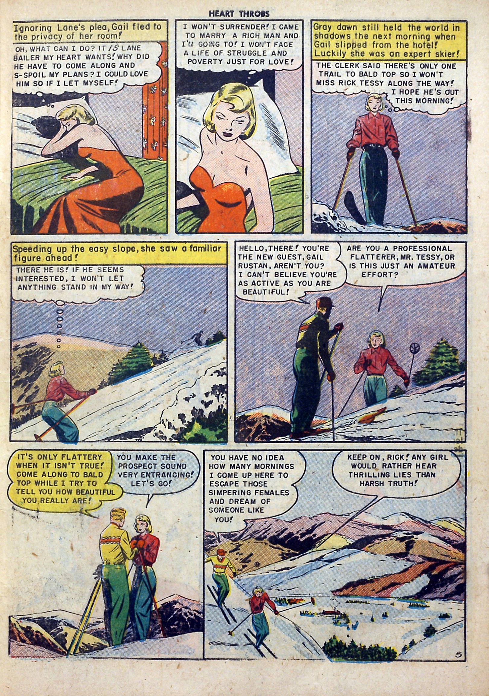 Read online Heart Throbs comic -  Issue #5 - 7