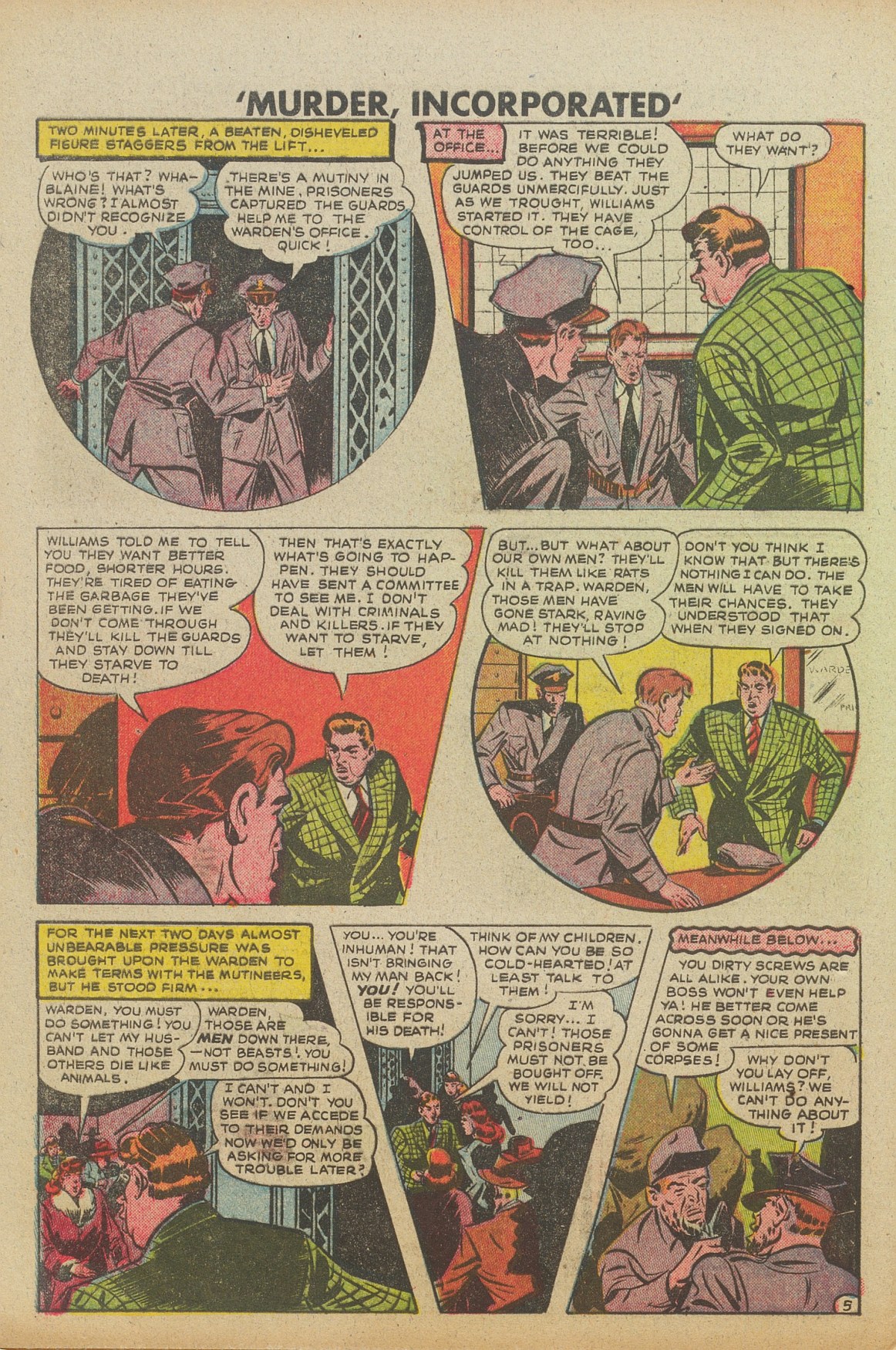 Read online Murder Incorporated (1948) comic -  Issue #9a - 28