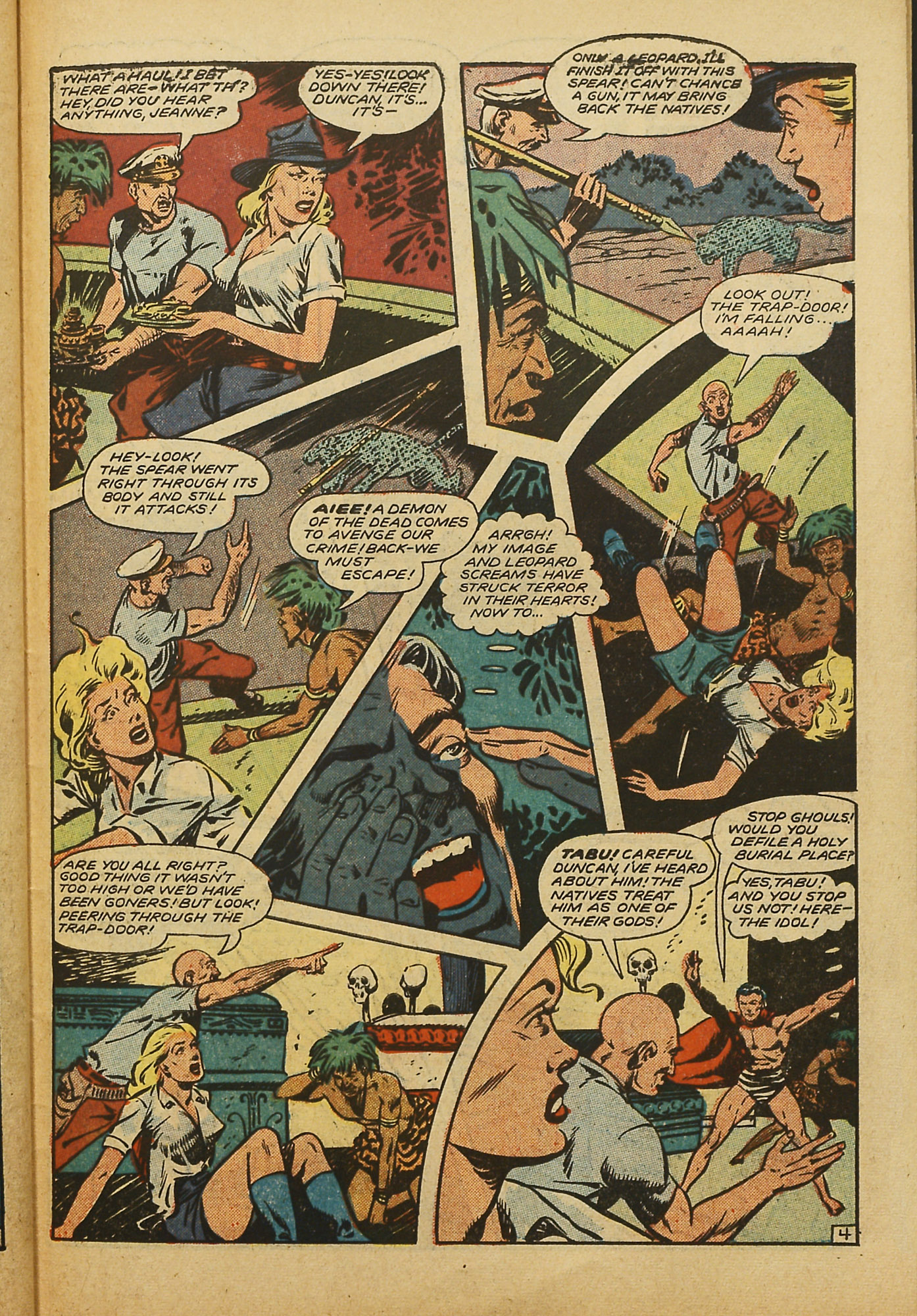 Read online Jungle Comics comic -  Issue #101 - 39