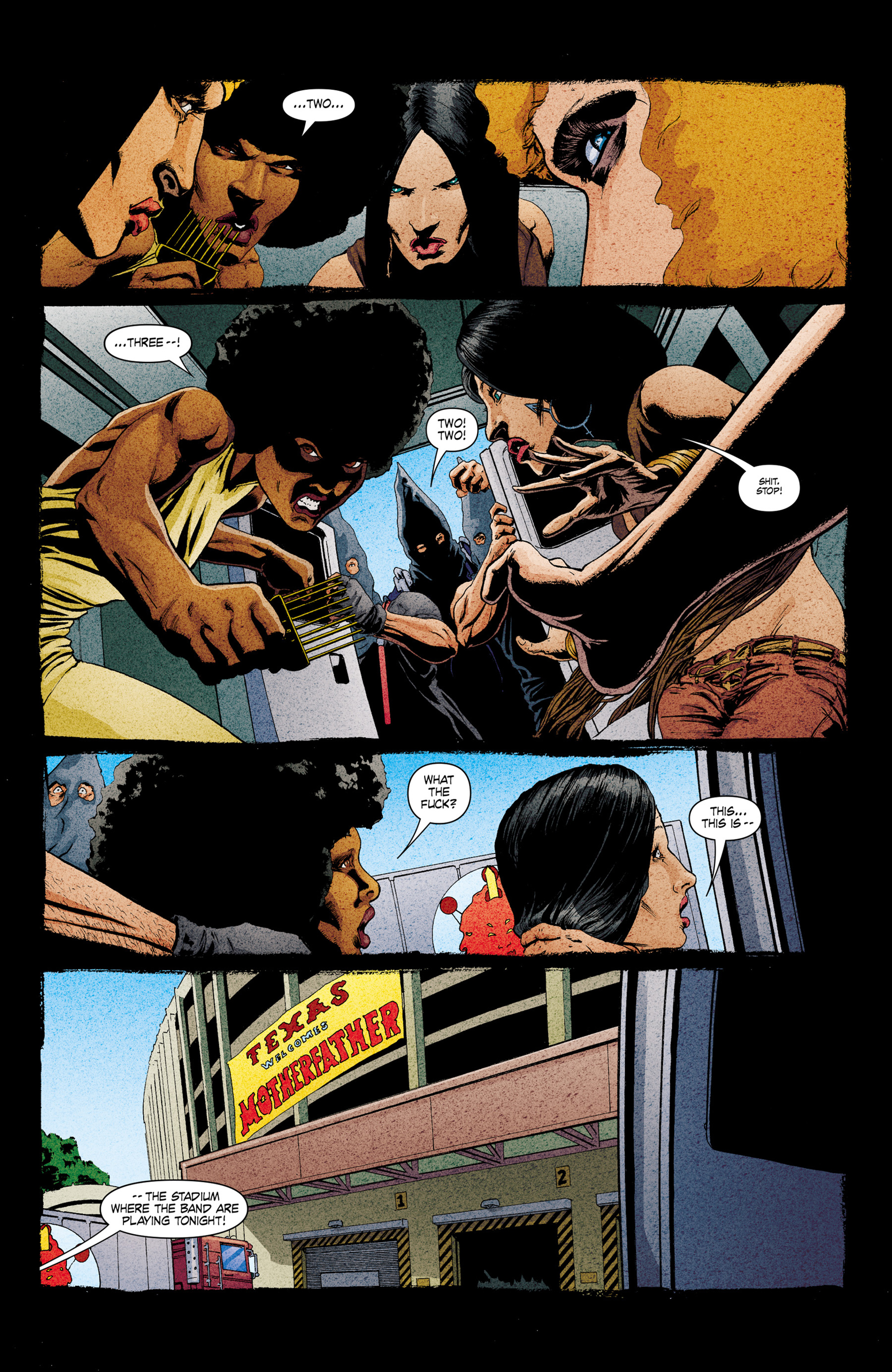 Read online This Damned Band comic -  Issue #5 - 9