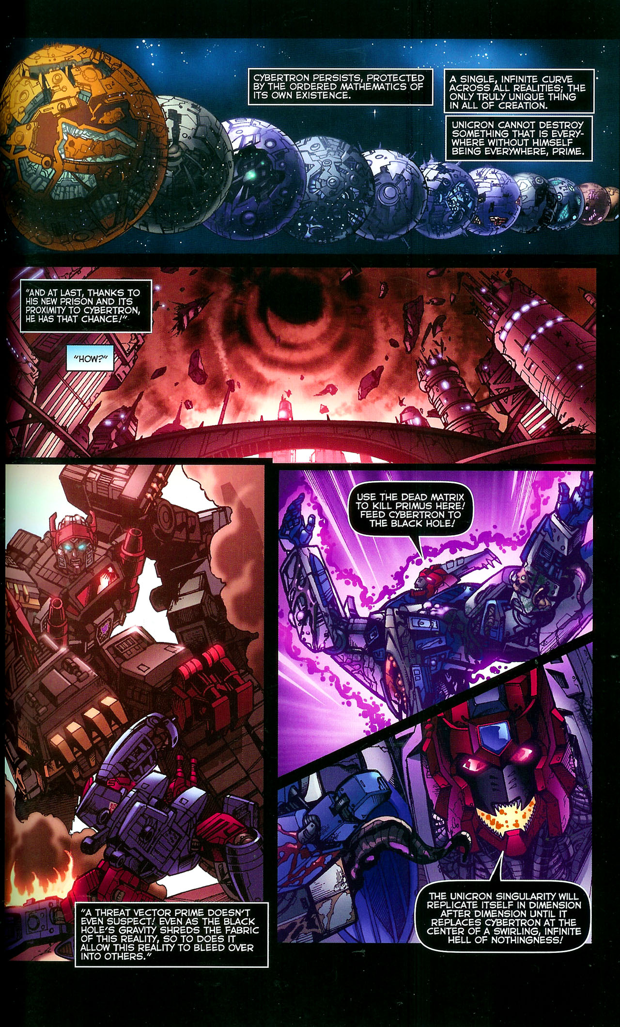 Transformers Cybertron Balancing Act (2007) Read All Comics Online