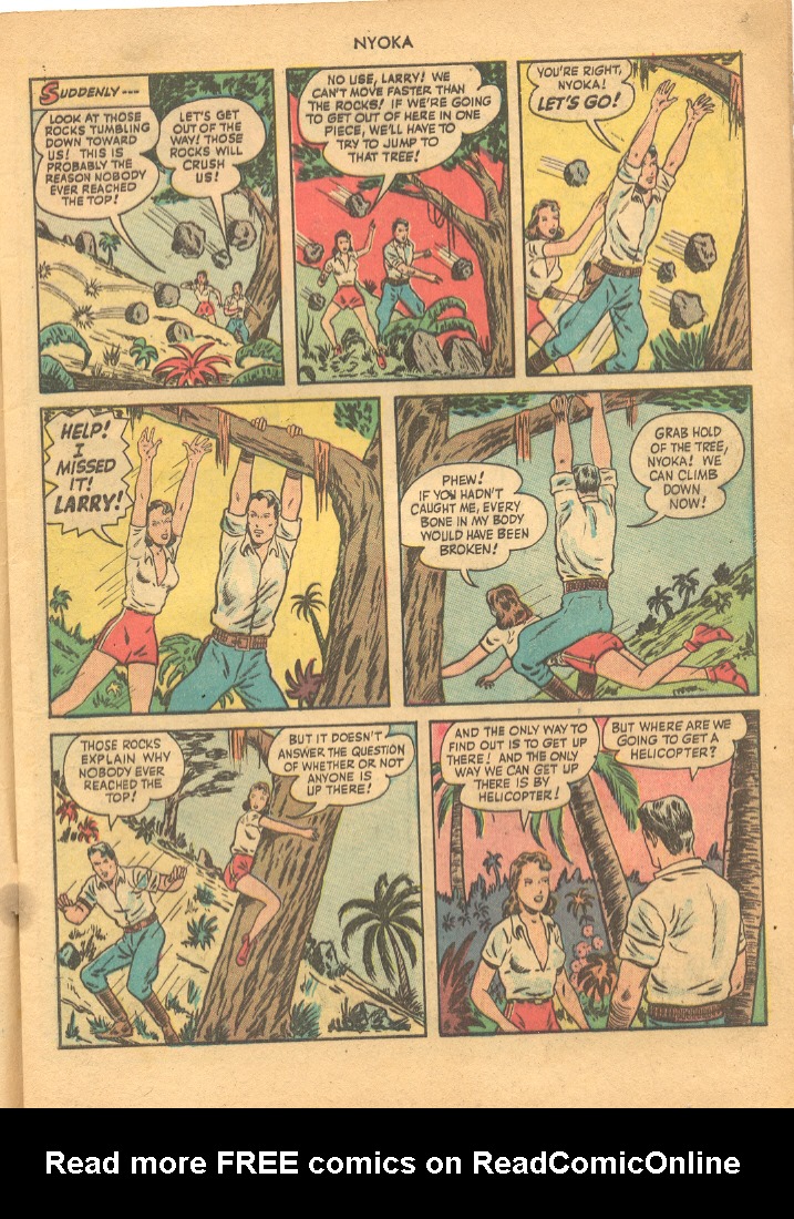 Read online Nyoka the Jungle Girl (1945) comic -  Issue #29 - 5