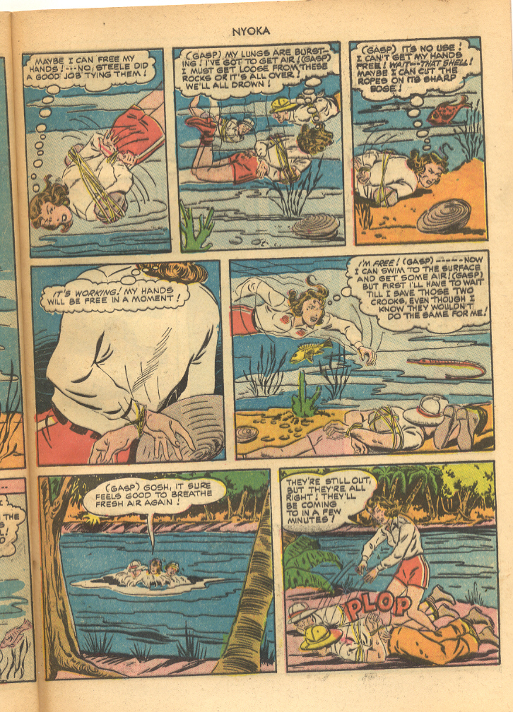 Read online Nyoka the Jungle Girl (1945) comic -  Issue #46 - 45