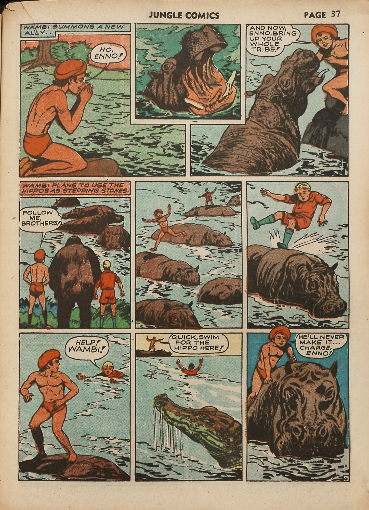 Read online Jungle Comics comic -  Issue #18 - 39