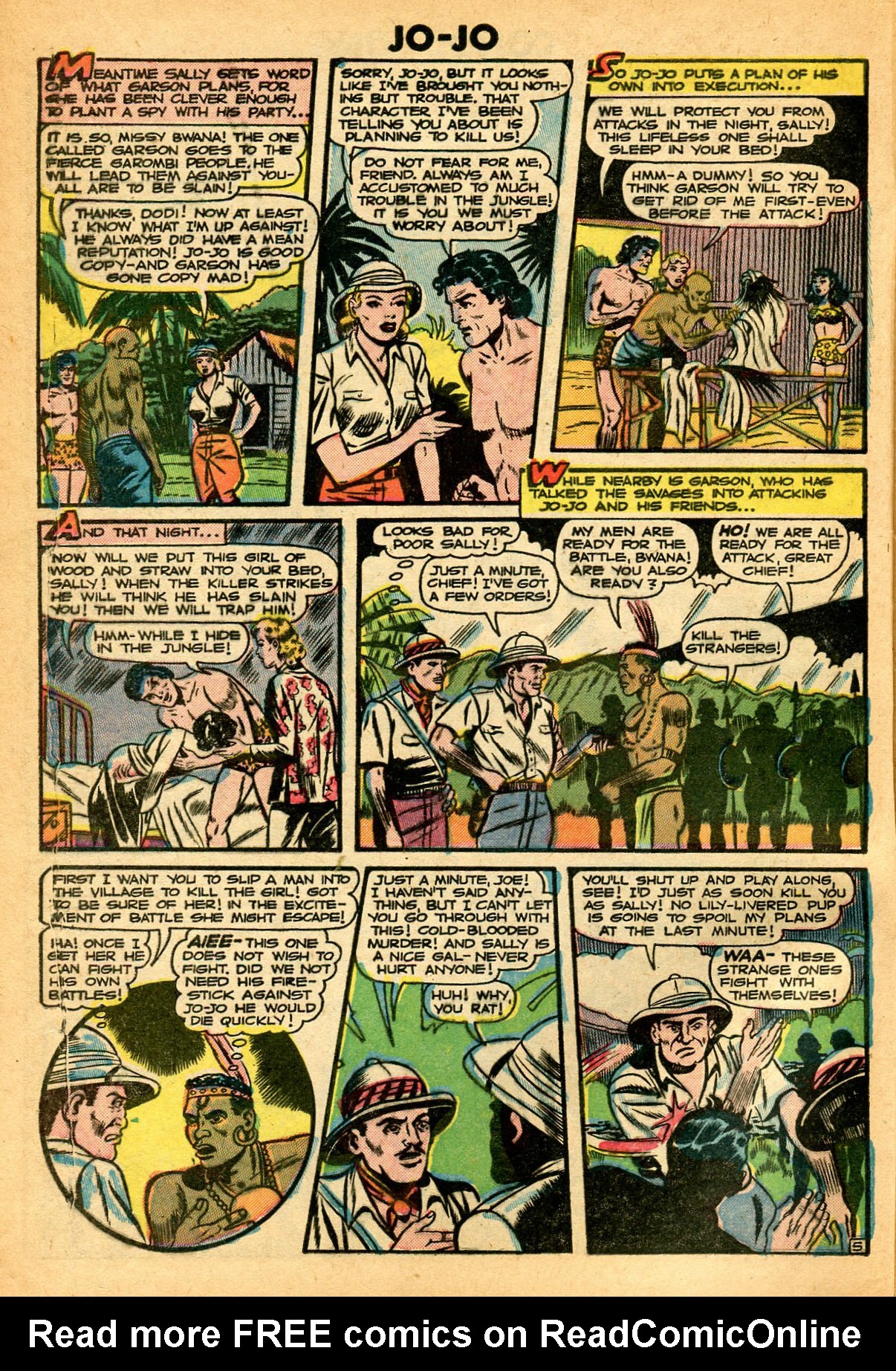 Read online Jo-Jo Congo King comic -  Issue #28 - 6