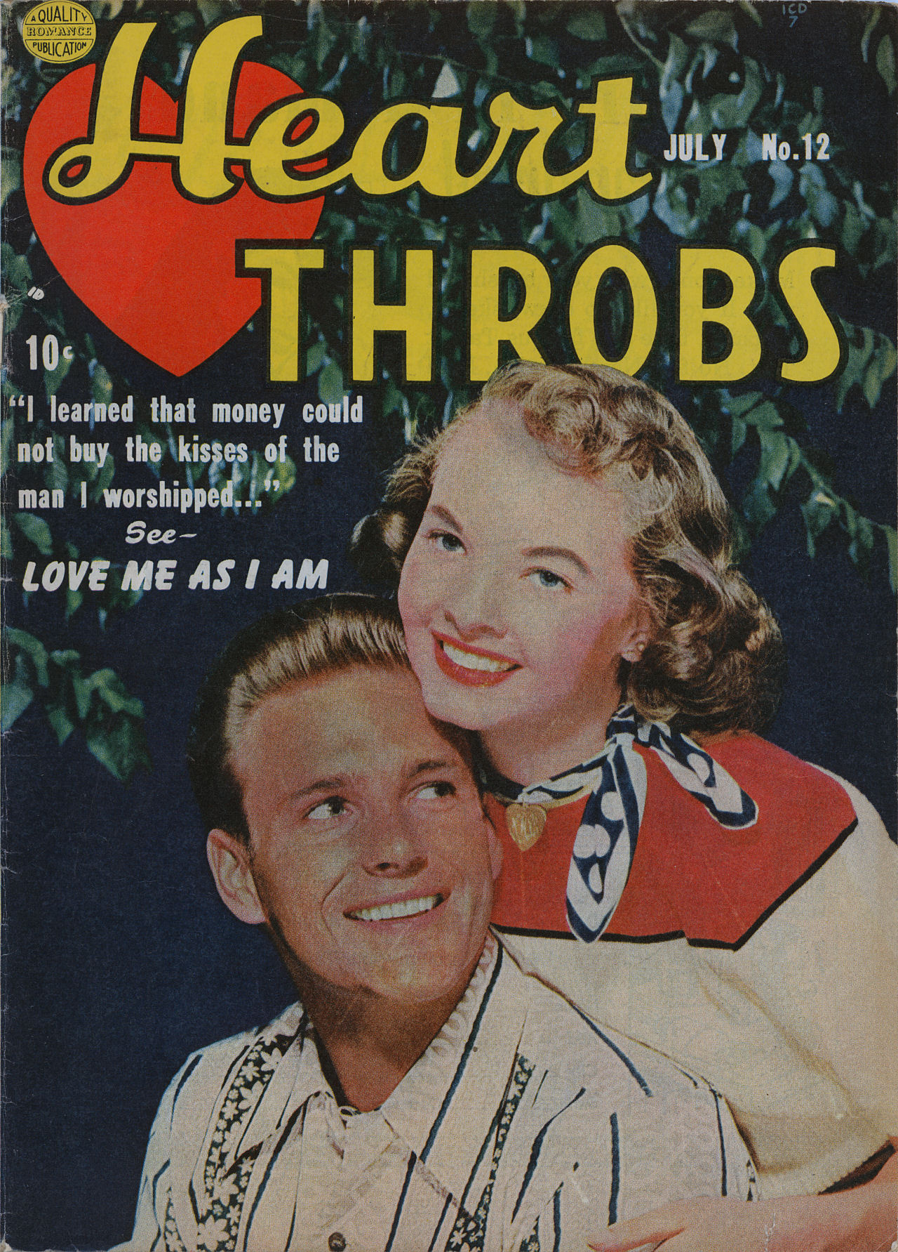 Read online Heart Throbs comic -  Issue #12 - 1