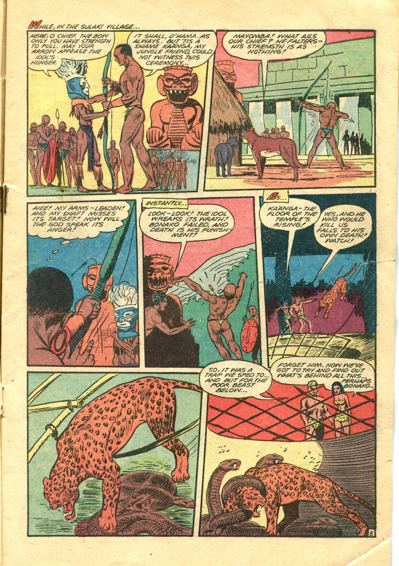 Read online Jungle Comics comic -  Issue #97 - 7