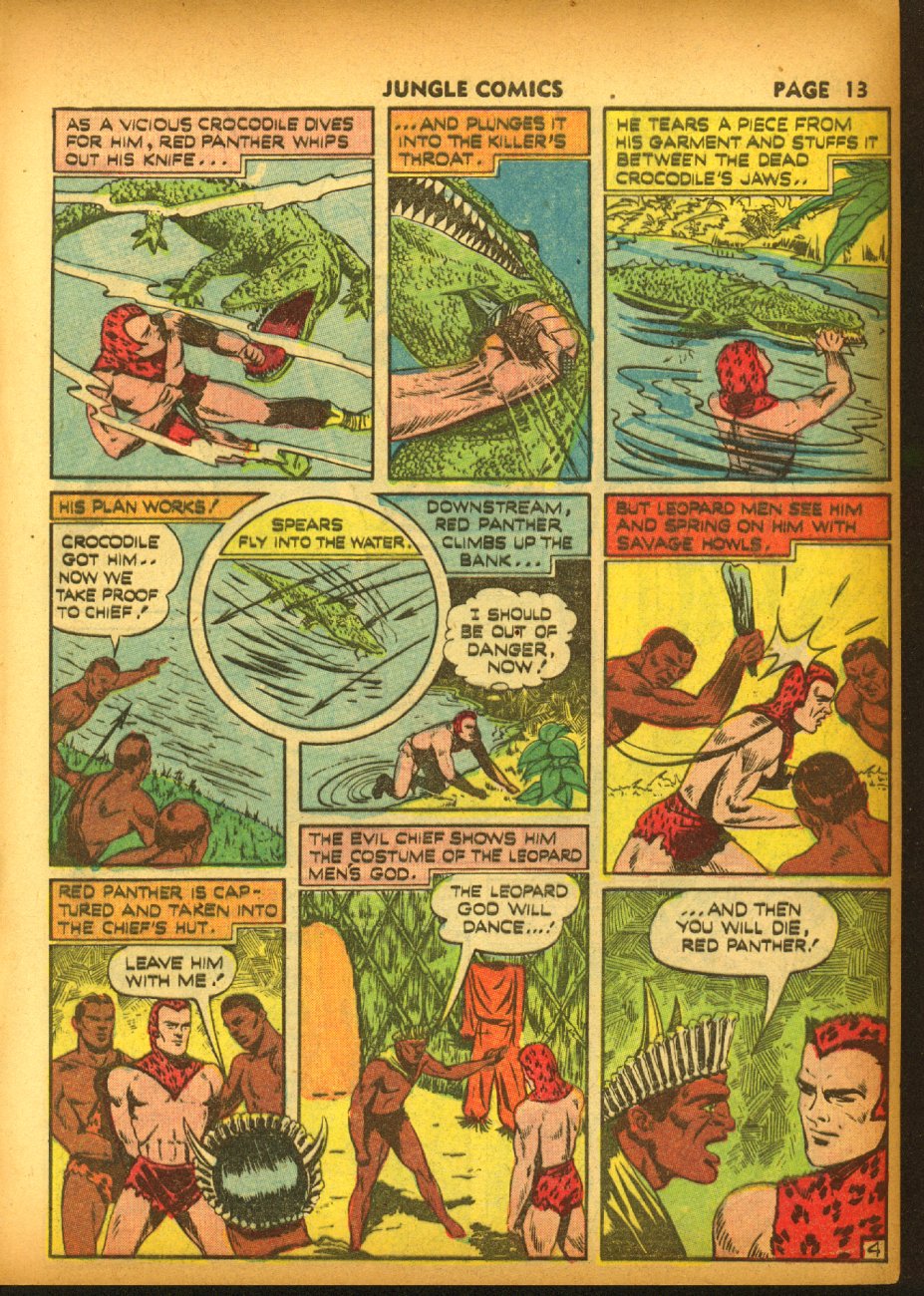 Read online Jungle Comics comic -  Issue #20 - 15