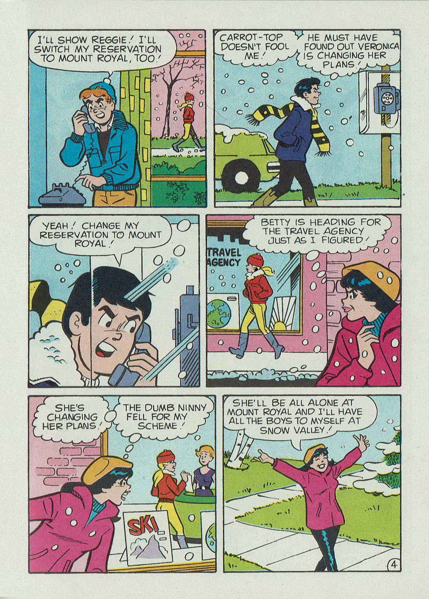 Read online Betty and Veronica Digest Magazine comic -  Issue #59 - 63