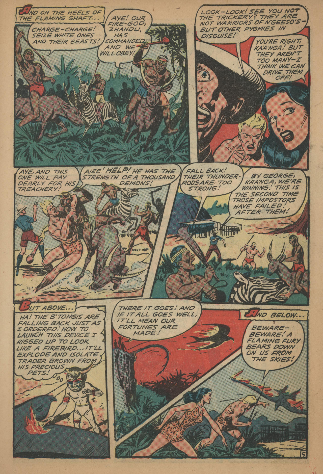 Read online Jungle Comics comic -  Issue #107 - 7