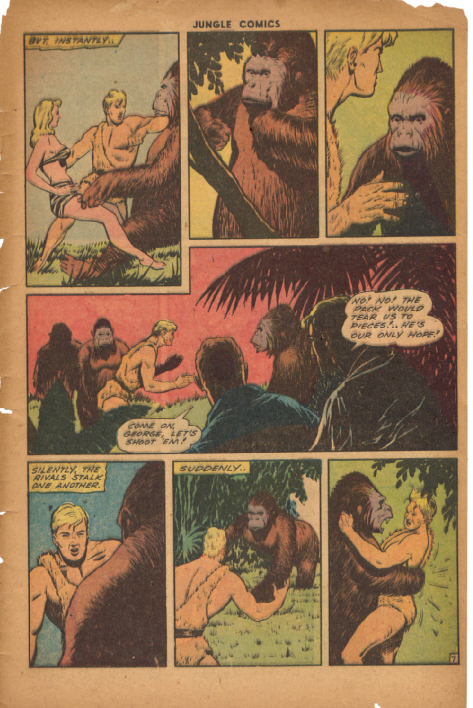 Read online Jungle Comics comic -  Issue #53 - 49