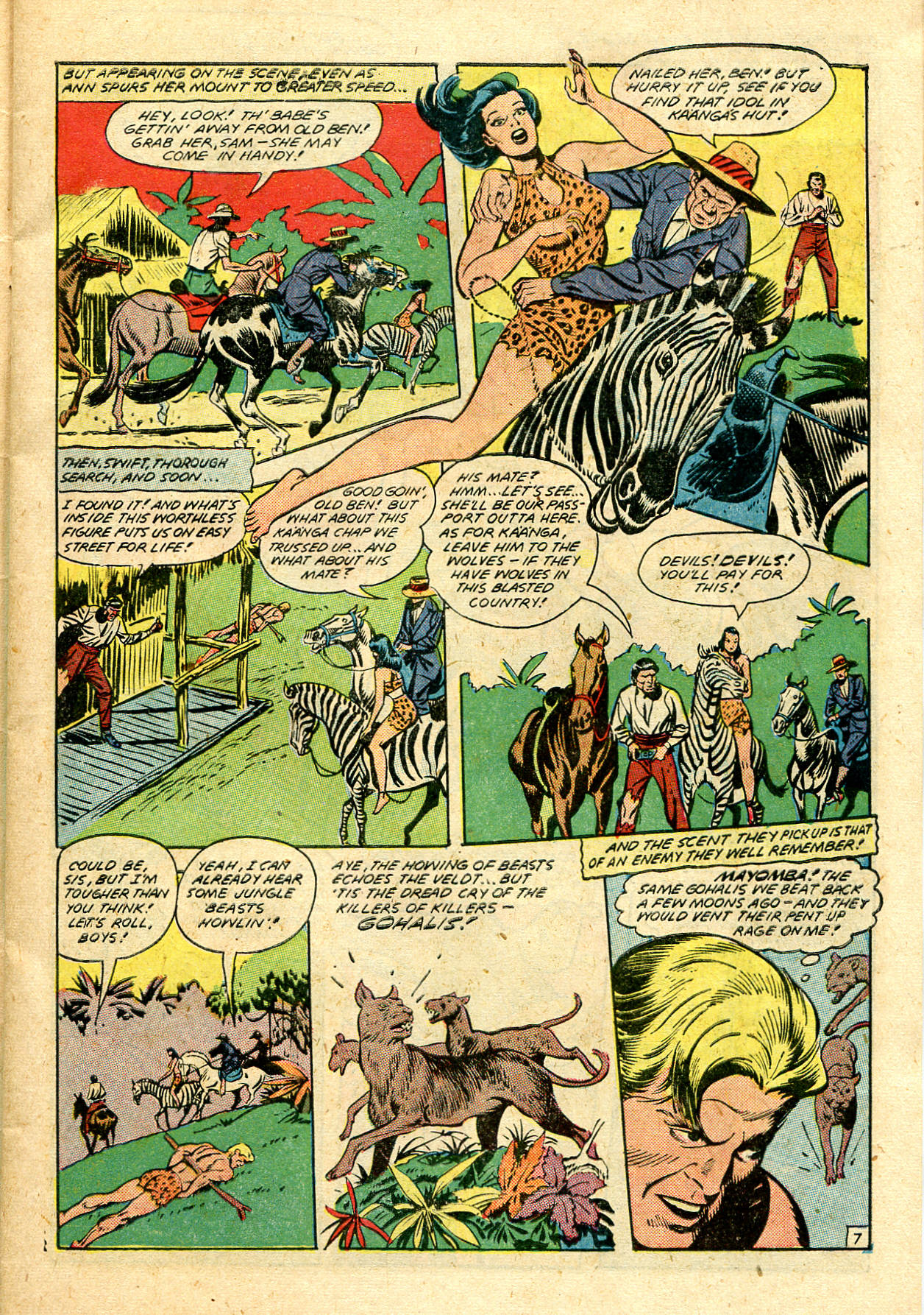 Read online Jungle Comics comic -  Issue #111 - 9