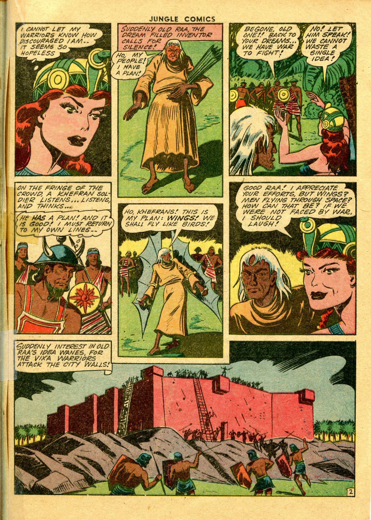 Read online Jungle Comics comic -  Issue #46 - 37
