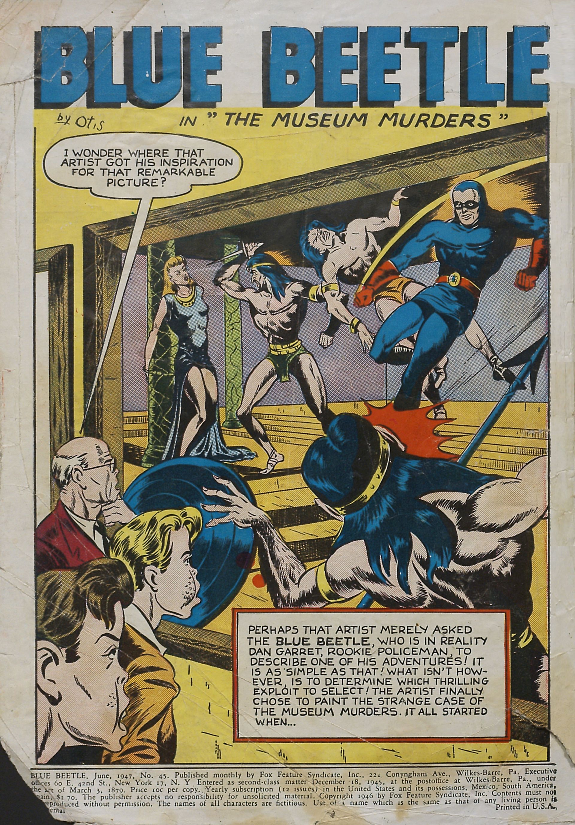 Read online The Blue Beetle comic -  Issue #45 - 3