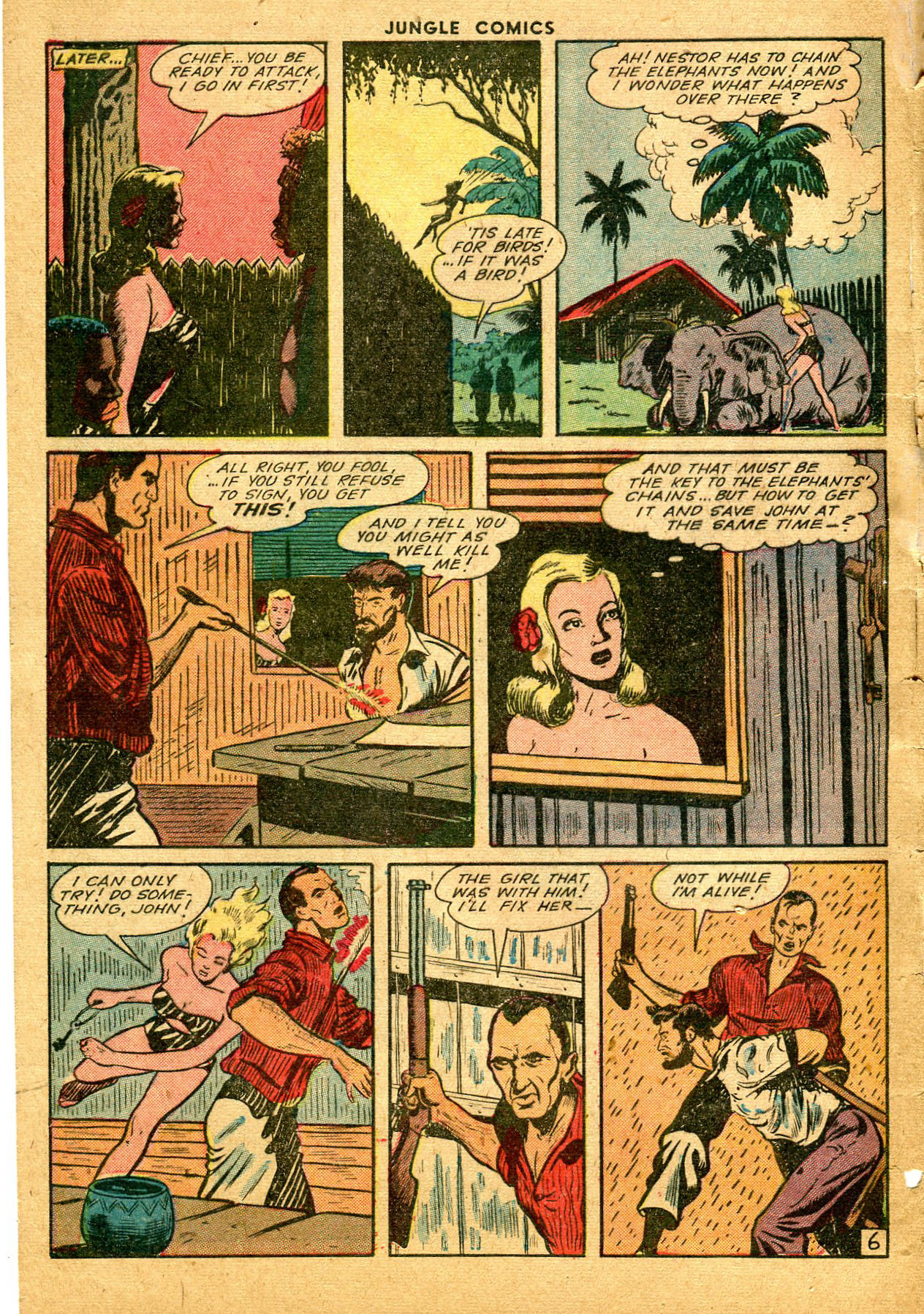 Read online Jungle Comics comic -  Issue #65 - 48