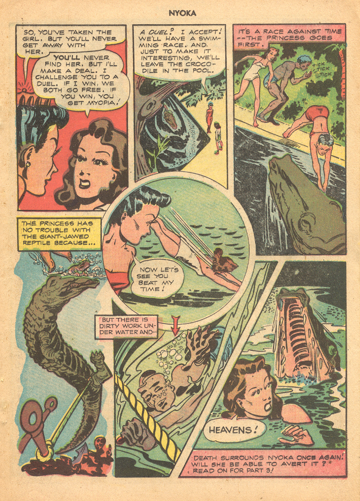 Read online Nyoka the Jungle Girl (1945) comic -  Issue #12 - 17