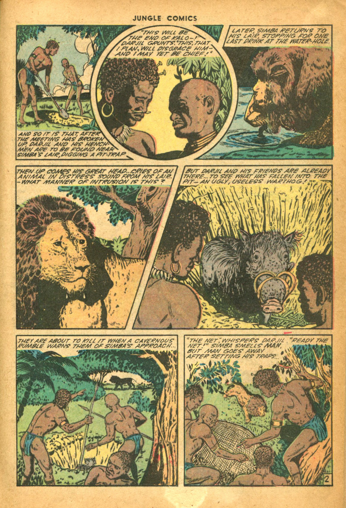 Read online Jungle Comics comic -  Issue #61 - 31