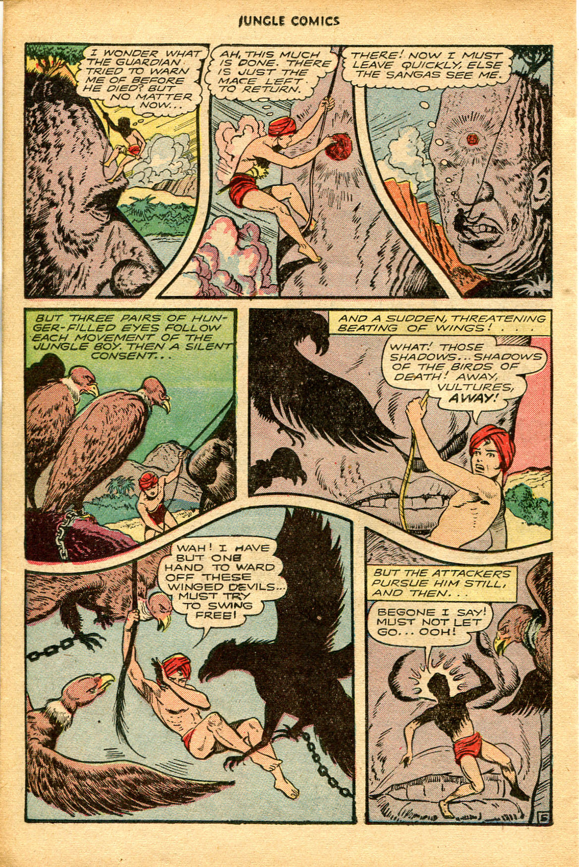 Read online Jungle Comics comic -  Issue #87 - 32