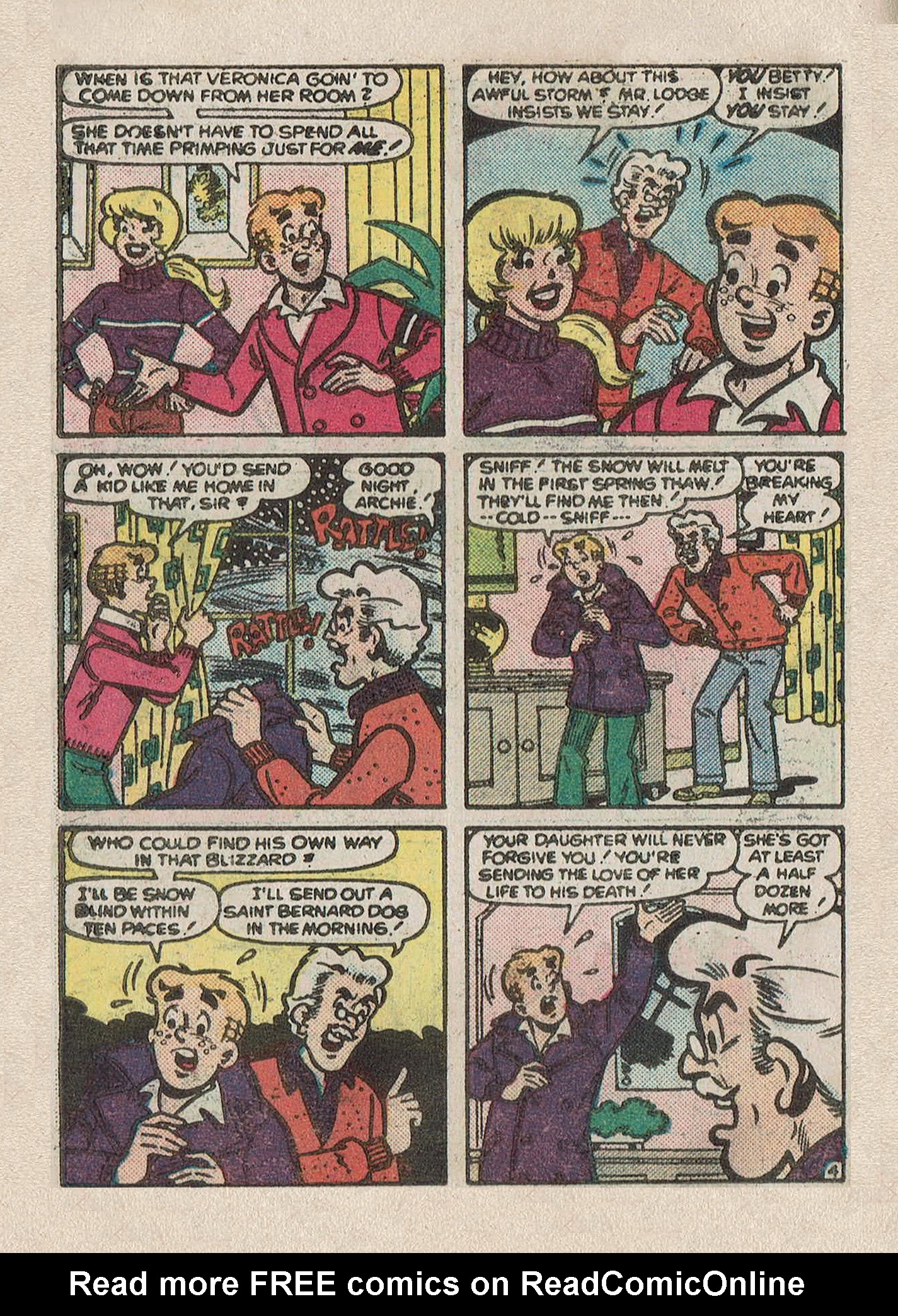 Read online Jughead Jones Comics Digest comic -  Issue #49 - 118