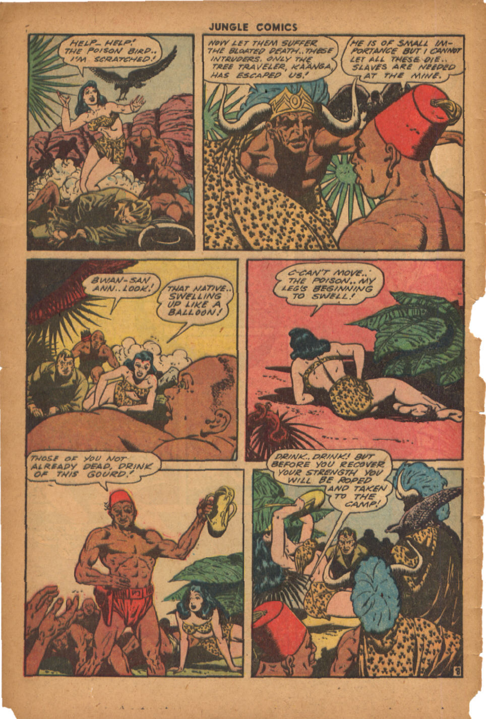Read online Jungle Comics comic -  Issue #53 - 10