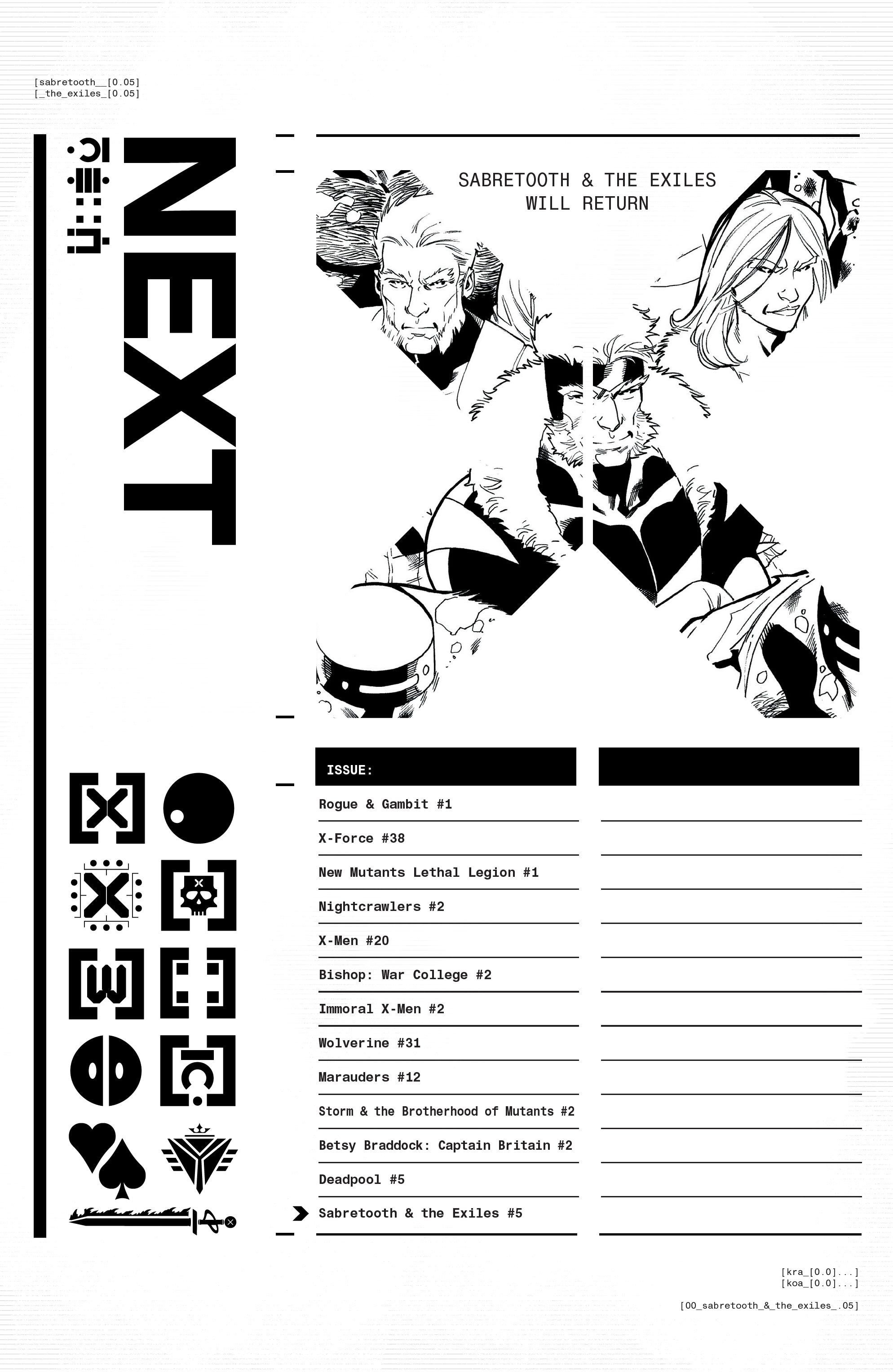 Read online Sabretooth & The Exiles comic -  Issue #5 - 23