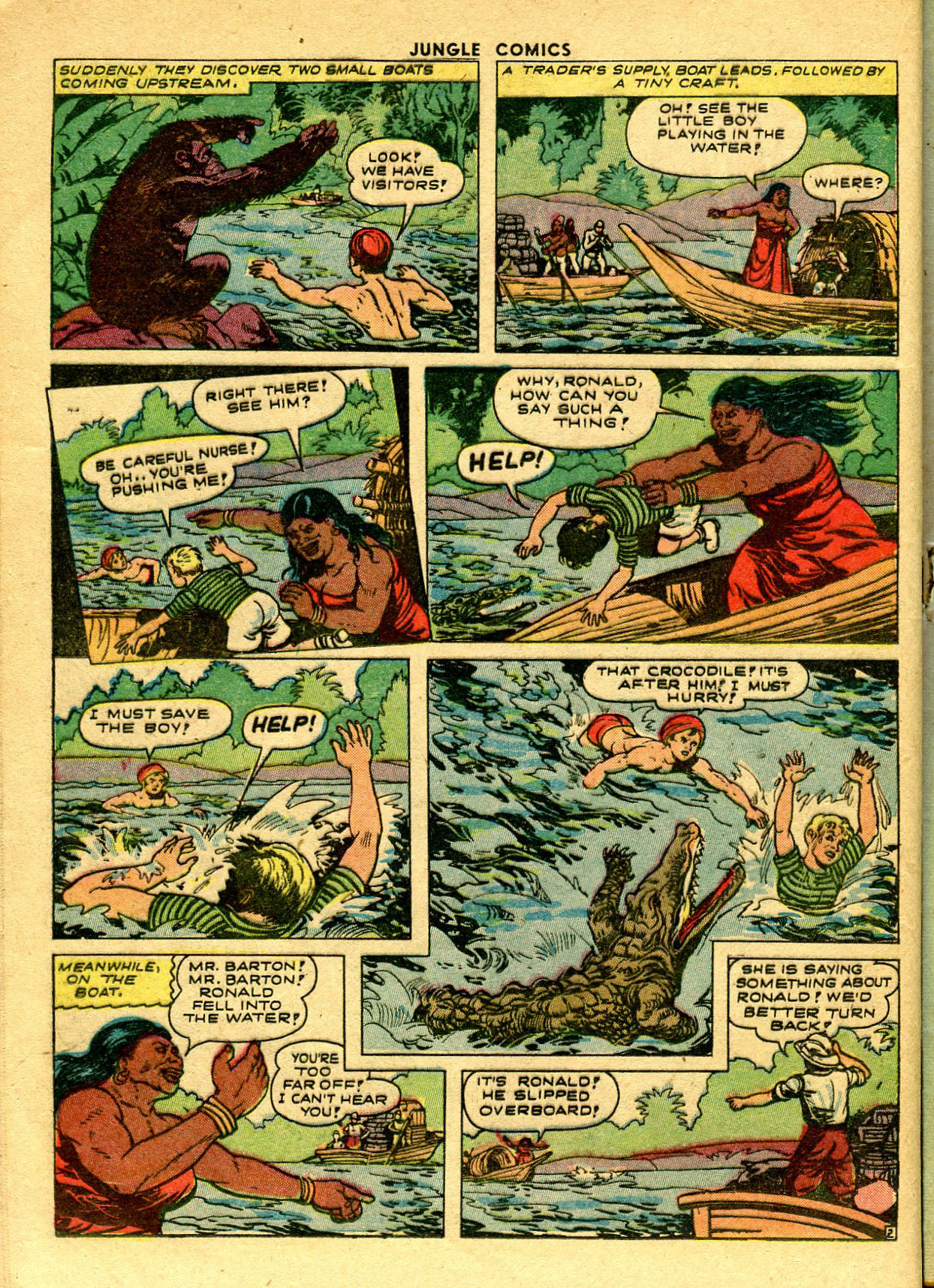 Read online Jungle Comics comic -  Issue #46 - 28