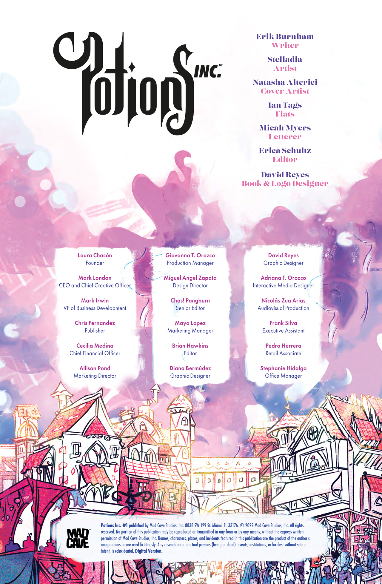 Read online Potions Inc. comic -  Issue #1 - 2