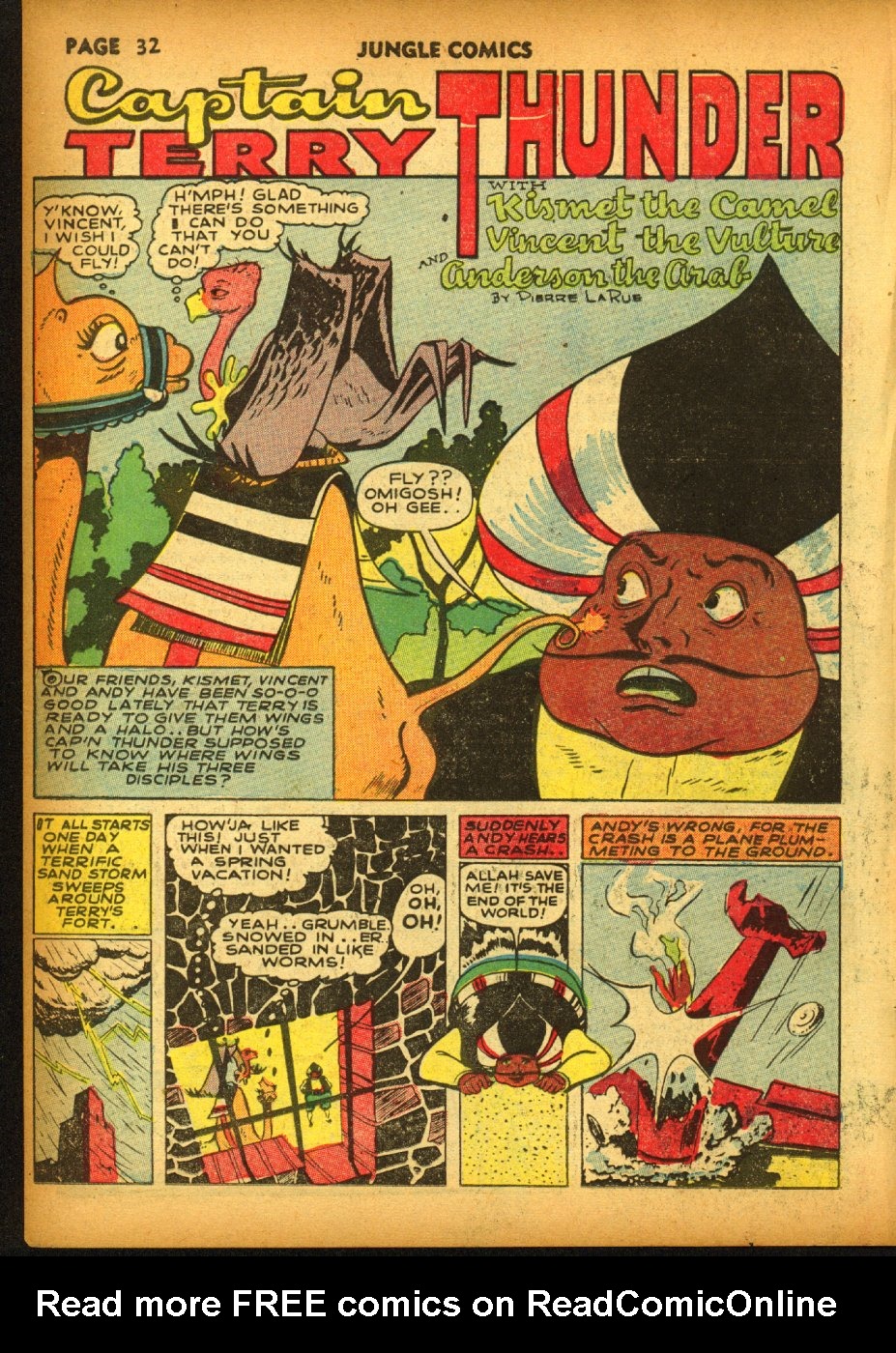 Read online Jungle Comics comic -  Issue #20 - 34