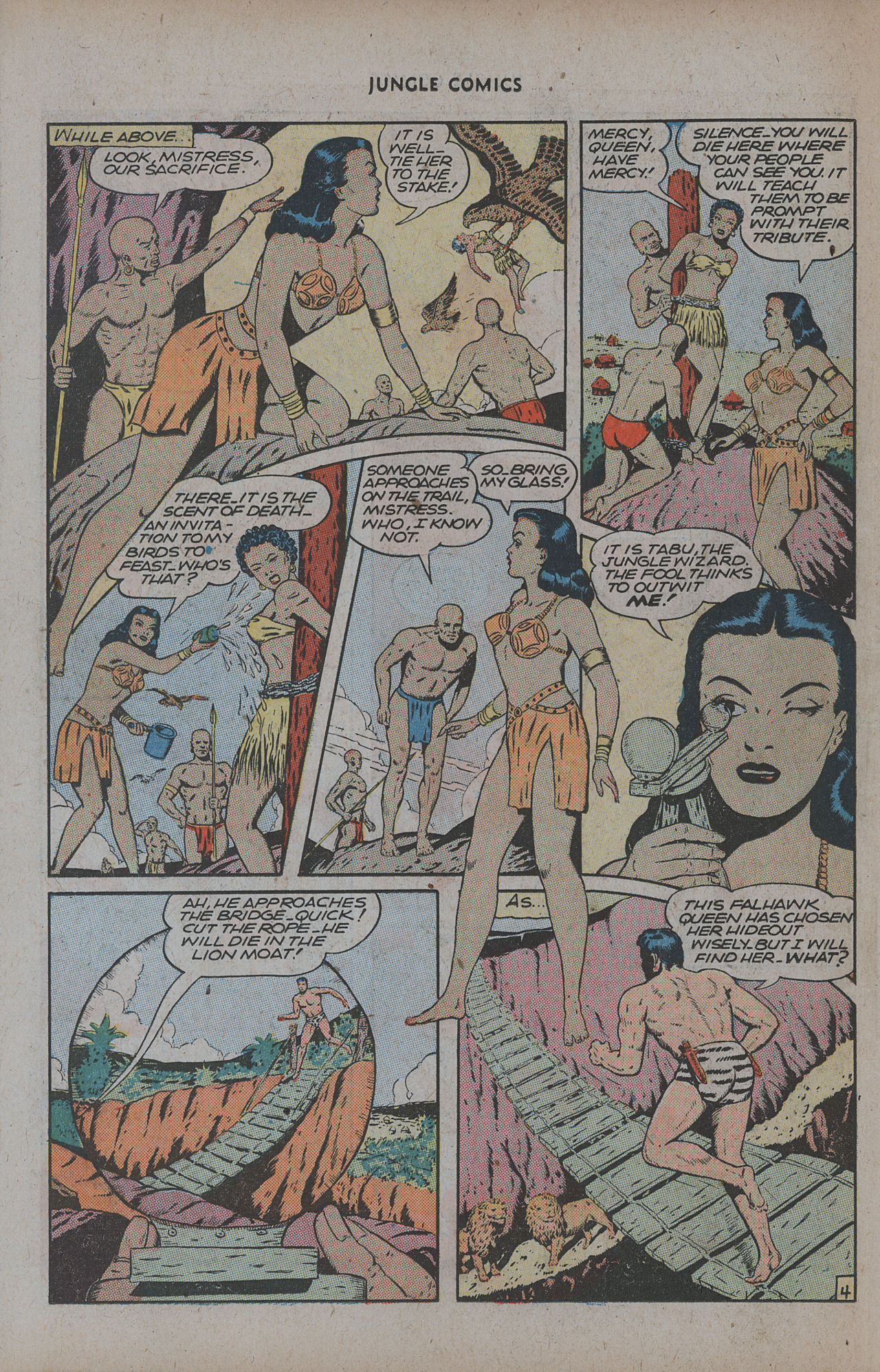 Read online Jungle Comics comic -  Issue #77 - 38