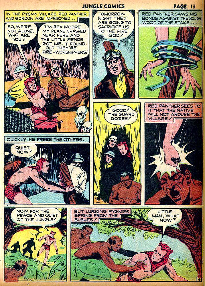 Read online Jungle Comics comic -  Issue #21 - 15