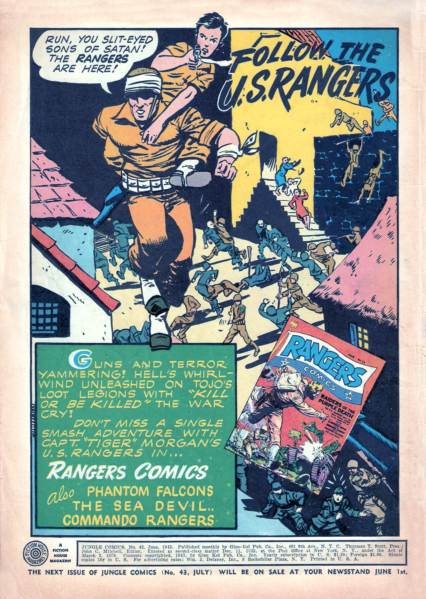 Read online Jungle Comics comic -  Issue #42 - 2