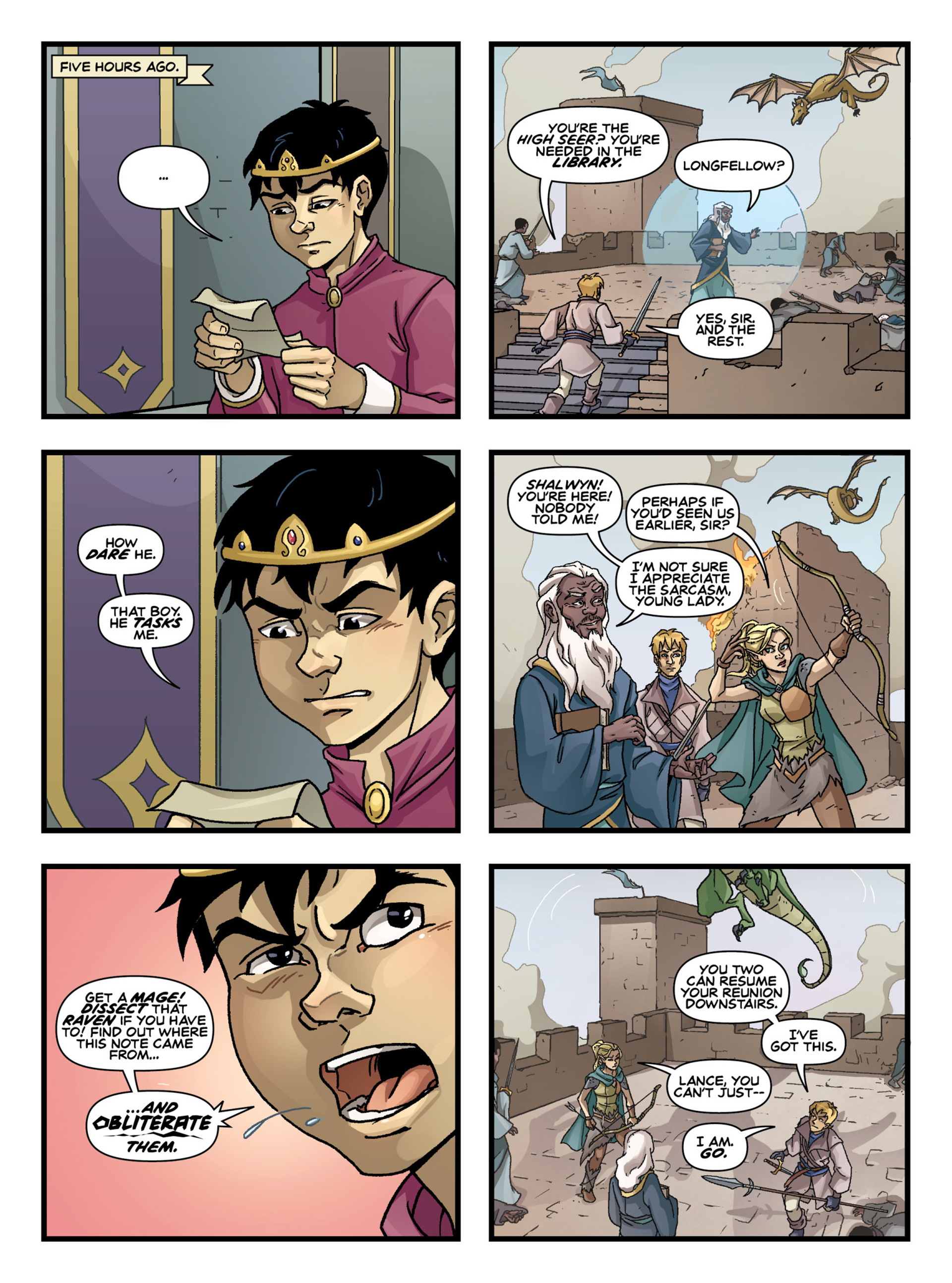 Read online Wander: Olive Hopkins and the Ninth Kingdom comic -  Issue #4 - 16