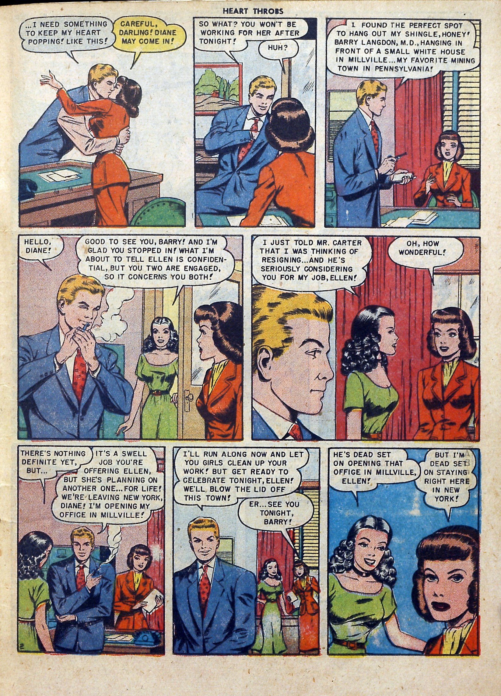Read online Heart Throbs comic -  Issue #5 - 13