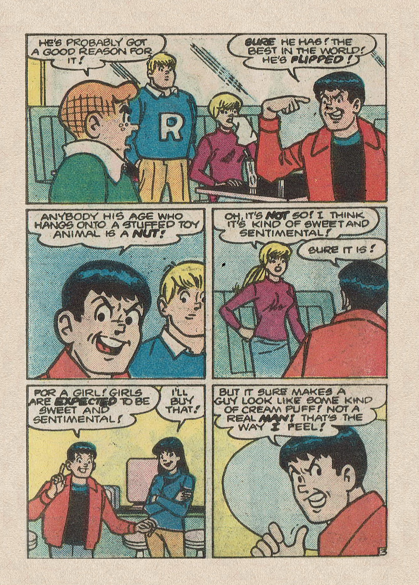 Read online Jughead Jones Comics Digest comic -  Issue #49 - 127