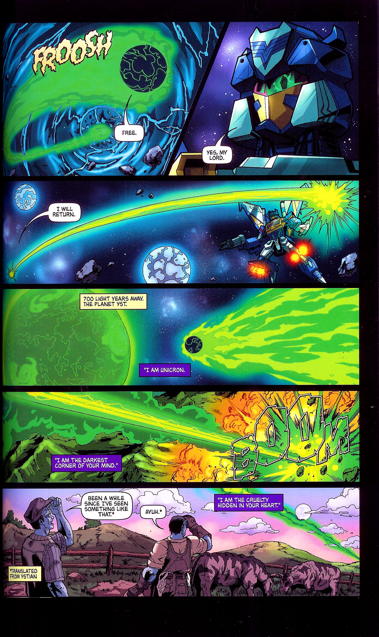 Read online Transformers: Cybertron: Balancing Act comic -  Issue # TPB - 56