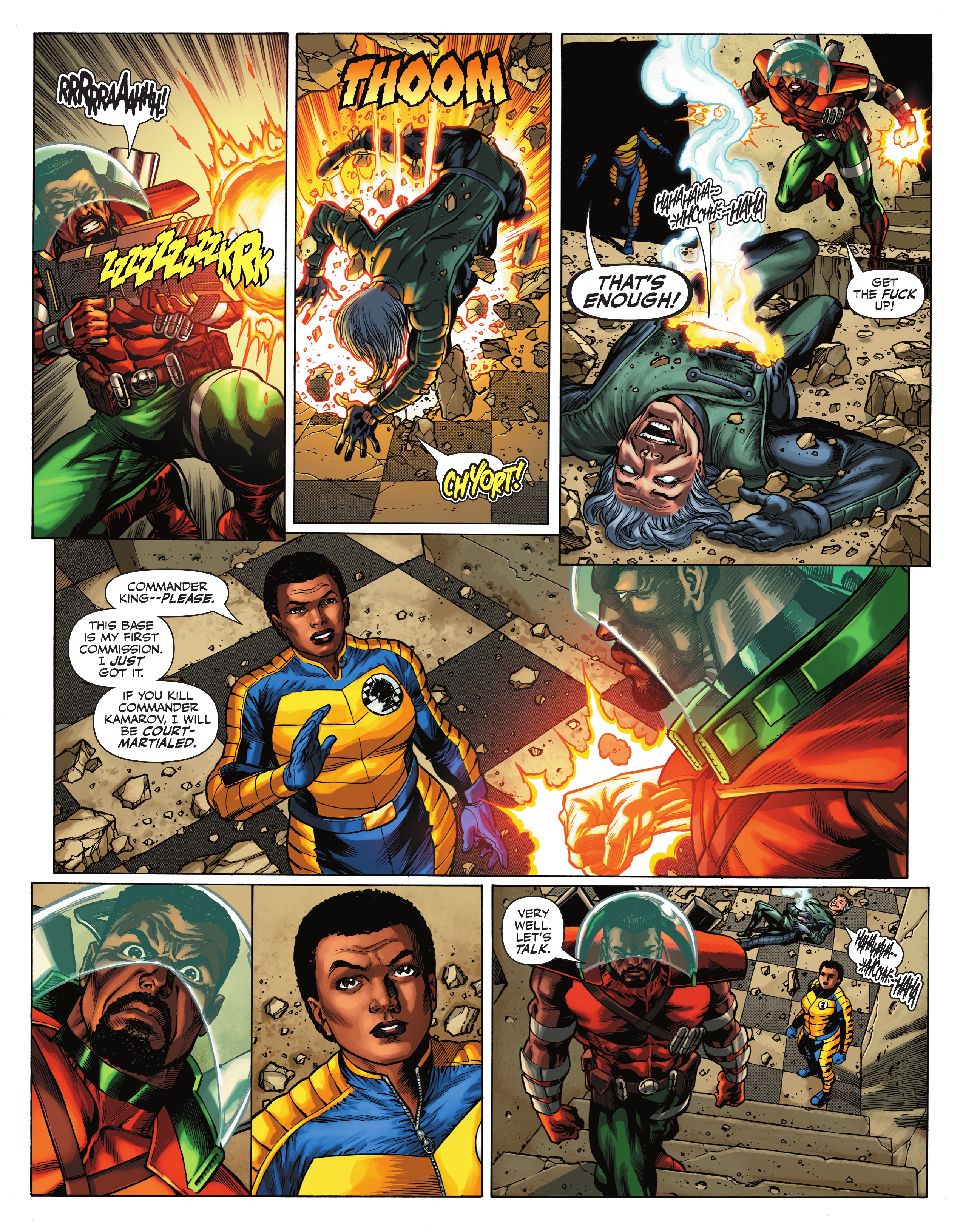 Read online Waller vs. Wildstorm comic -  Issue #1 - 12