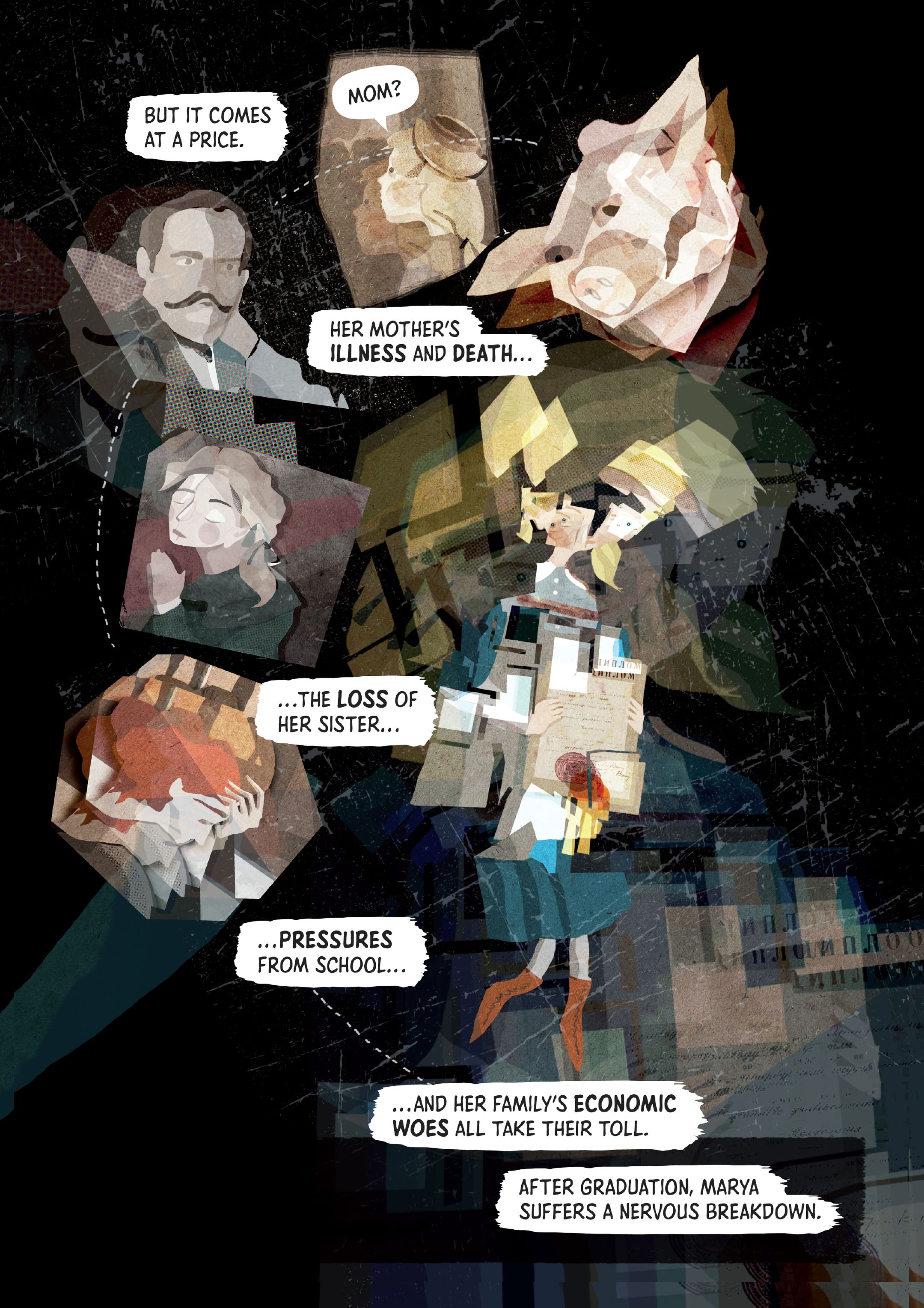 Read online Marie Curie: A Quest For Light comic -  Issue # TPB - 28