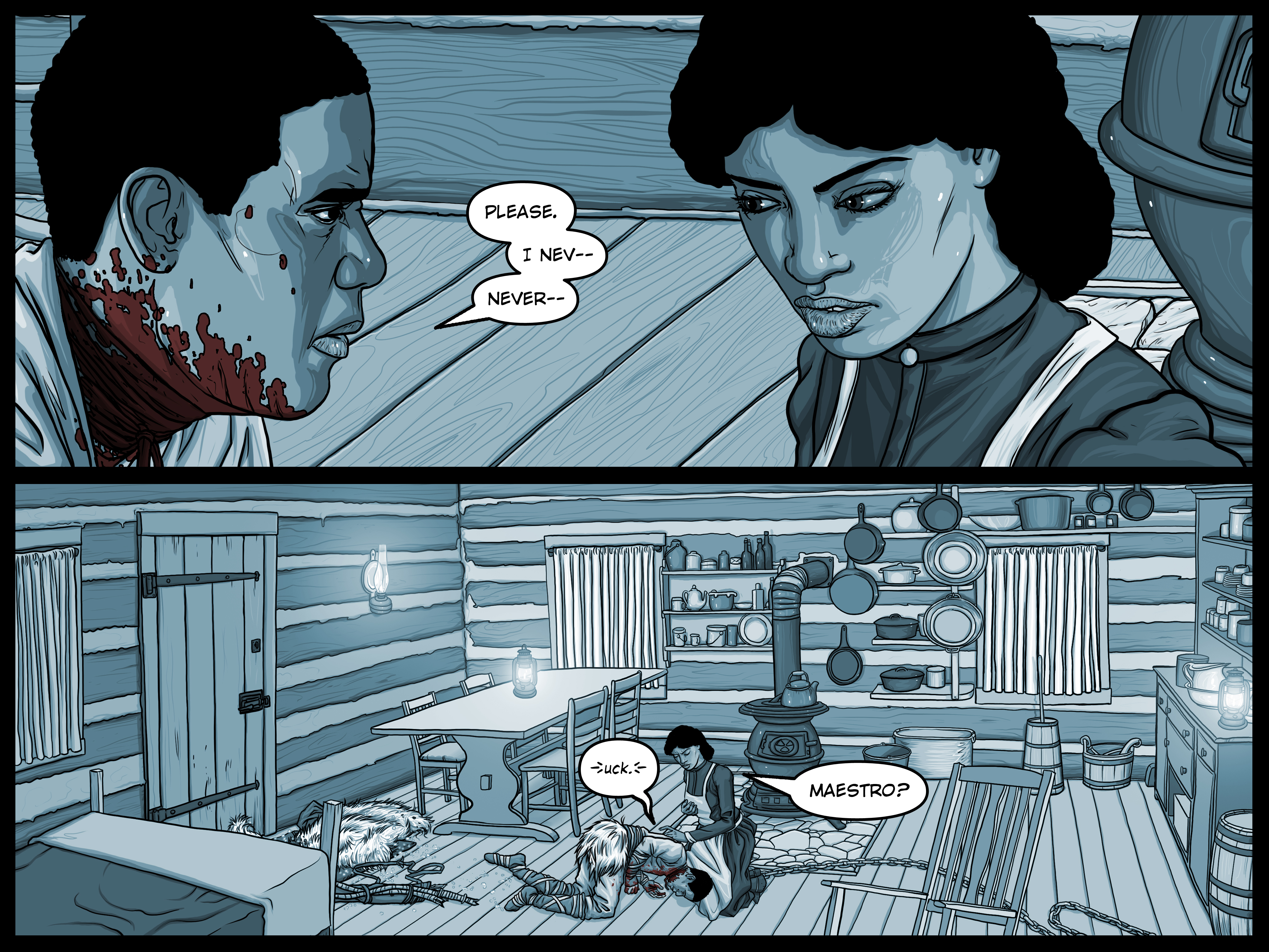 Read online False Positive comic -  Issue #6 - 15