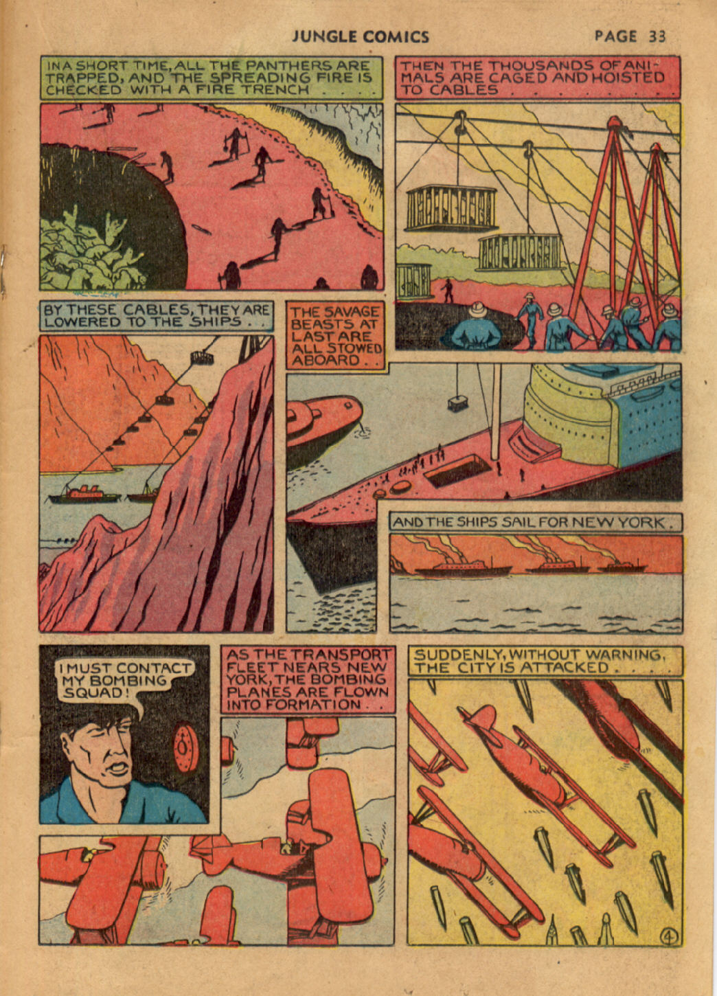 Read online Jungle Comics comic -  Issue #9 - 33