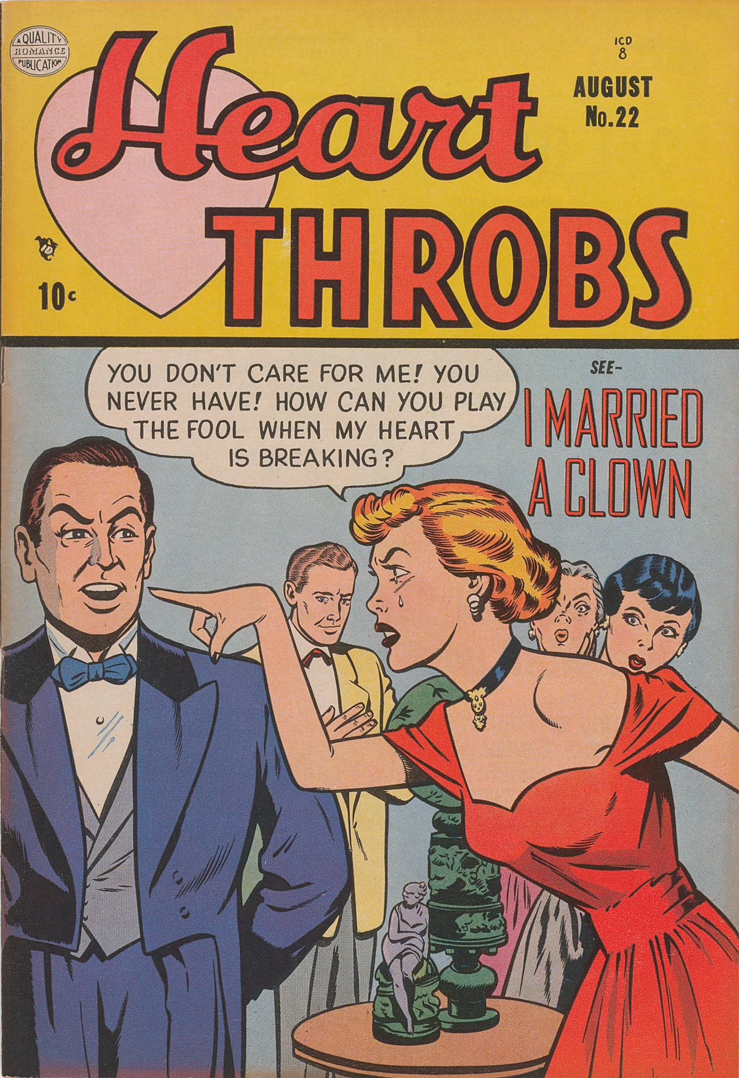 Read online Heart Throbs comic -  Issue #22 - 1