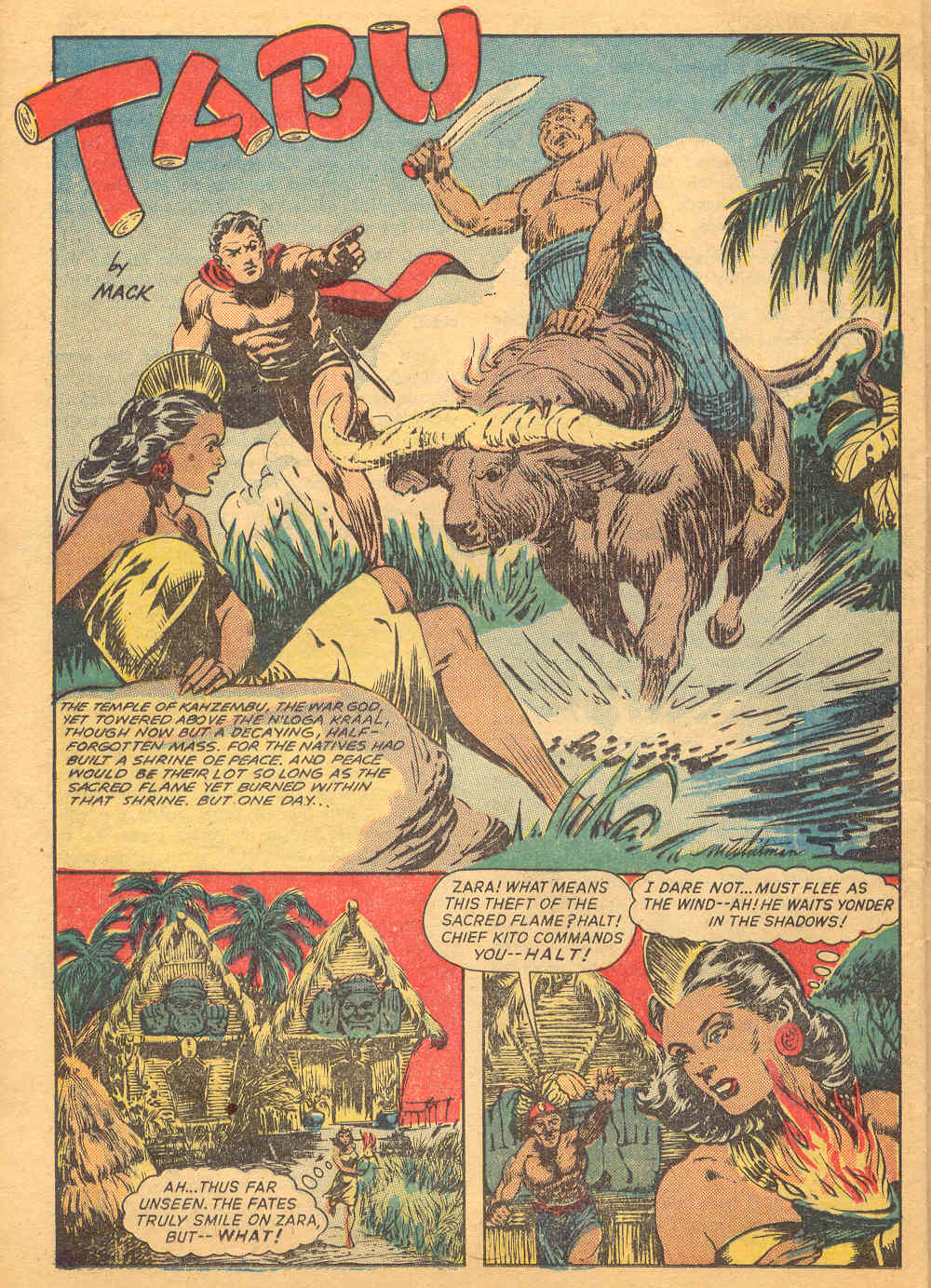 Read online Jungle Comics comic -  Issue #108 - 34