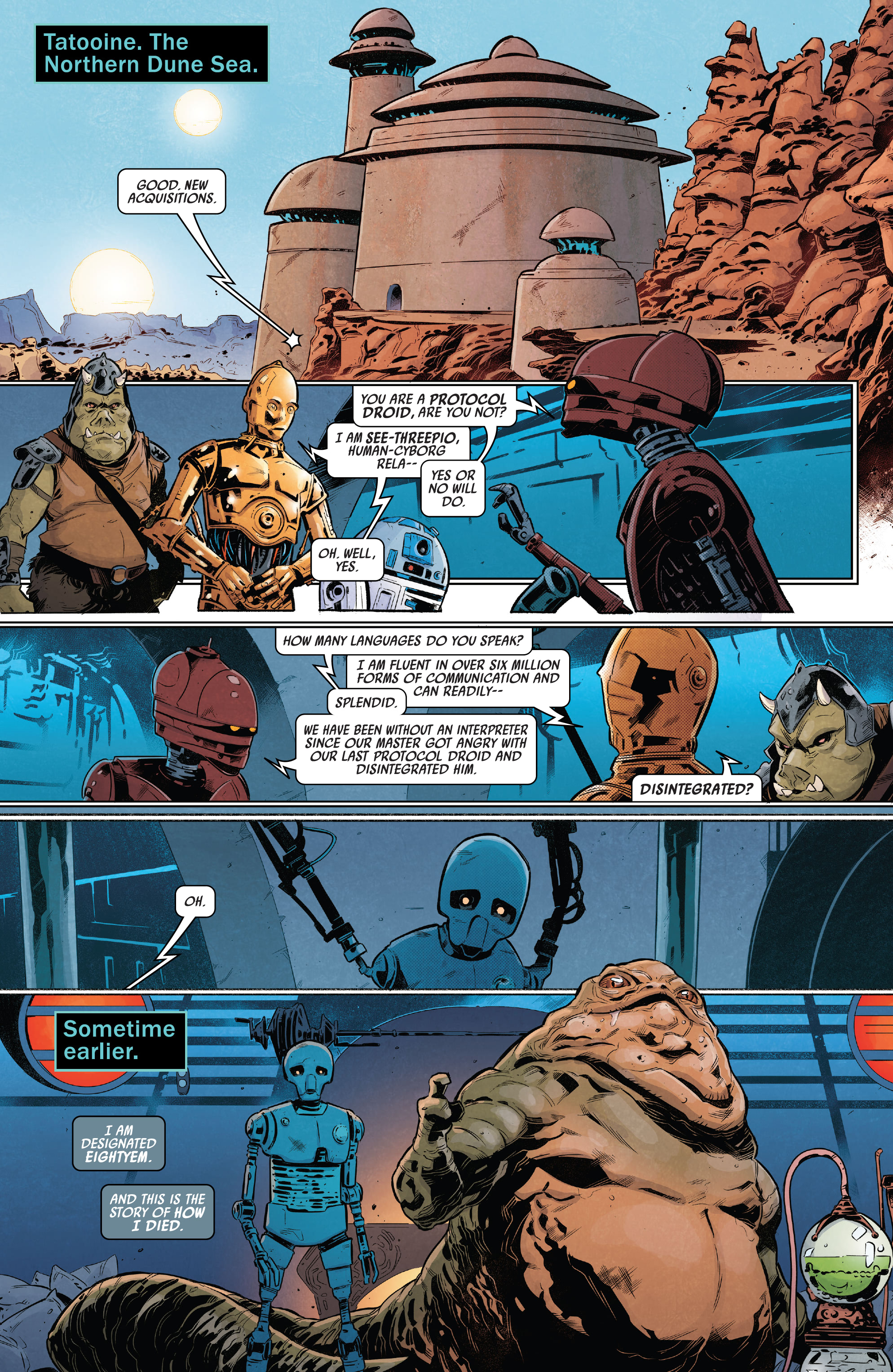 Read online Star Wars: Return of the Jedi – Jabba’s Palace comic -  Issue #1 - 3