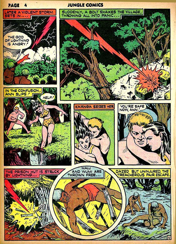 Read online Jungle Comics comic -  Issue #21 - 6