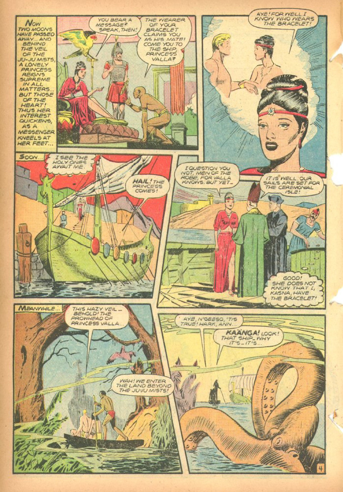 Read online Jungle Comics comic -  Issue #91 - 7