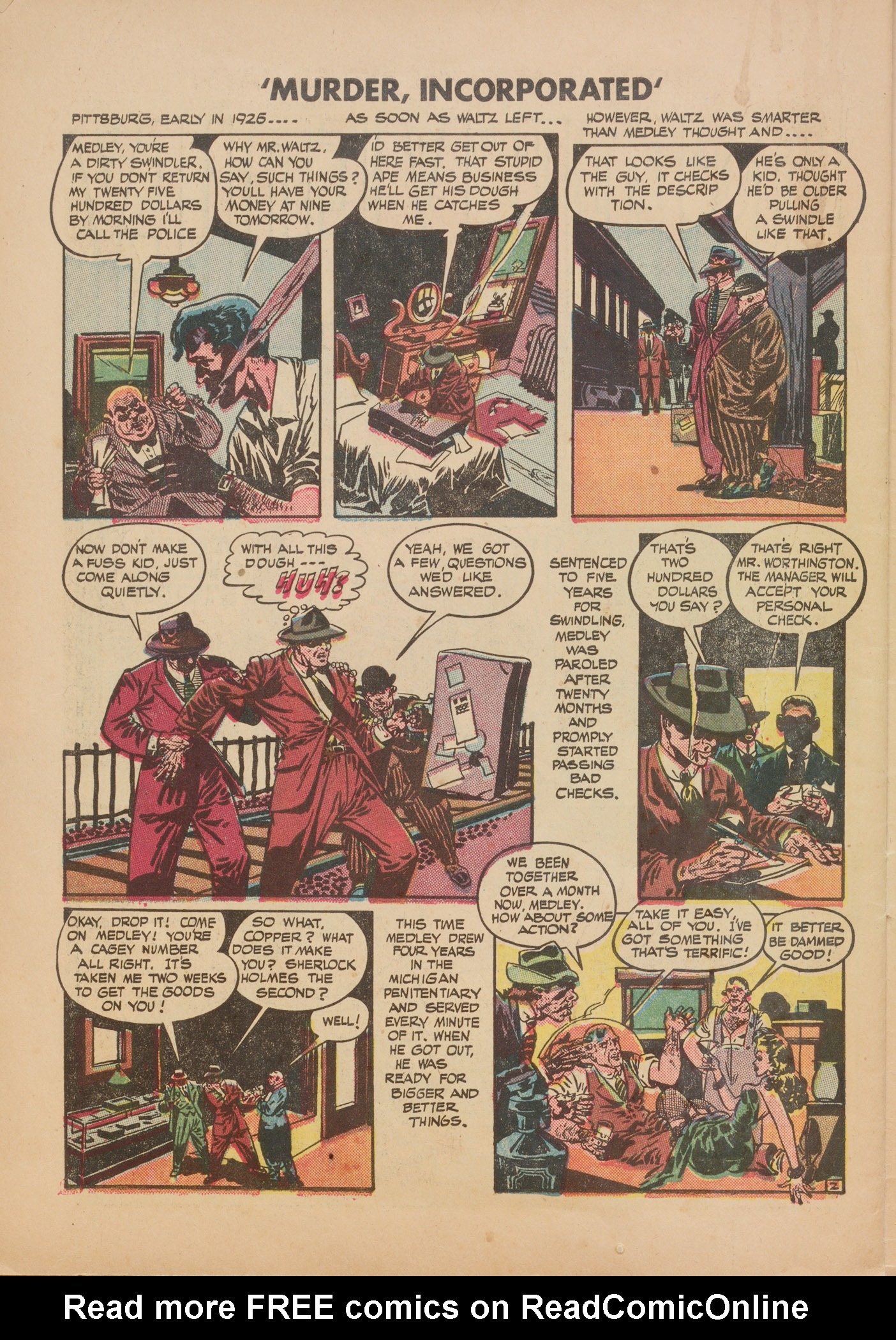 Read online Murder Incorporated (1948) comic -  Issue #3 - 26