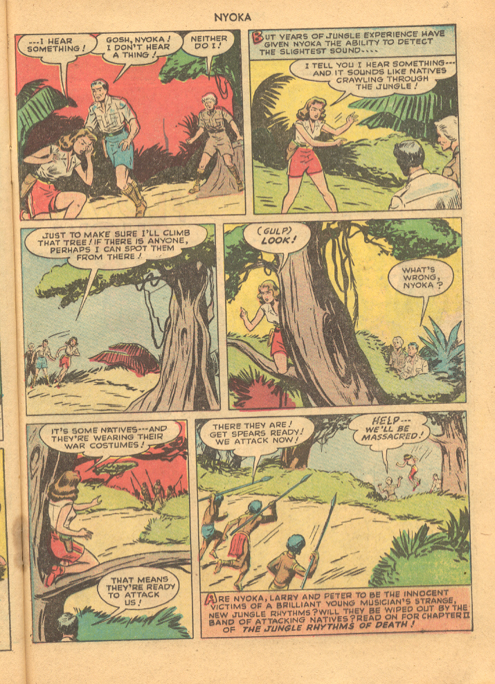 Read online Nyoka the Jungle Girl (1945) comic -  Issue #29 - 37