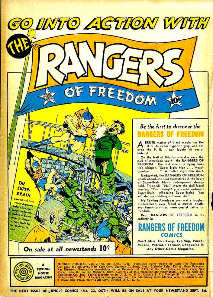 Read online Jungle Comics comic -  Issue #21 - 2