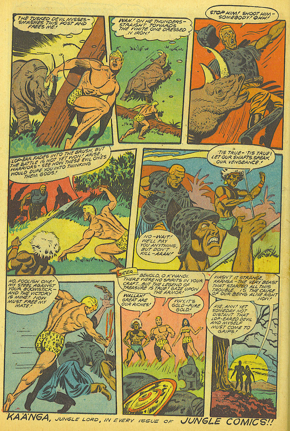 Read online Jungle Comics comic -  Issue #103 - 13