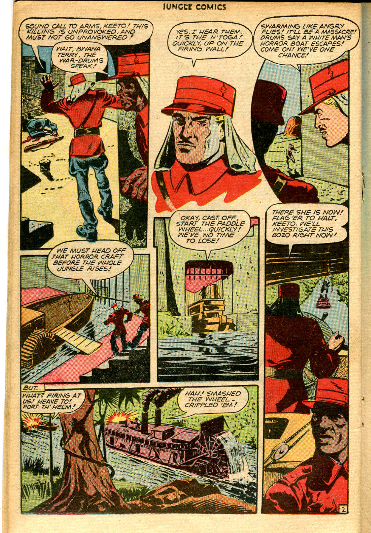 Read online Jungle Comics comic -  Issue #87 - 20